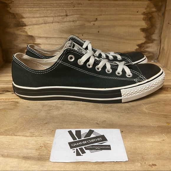 Converse Other - Converse low top black white sneakers shoes